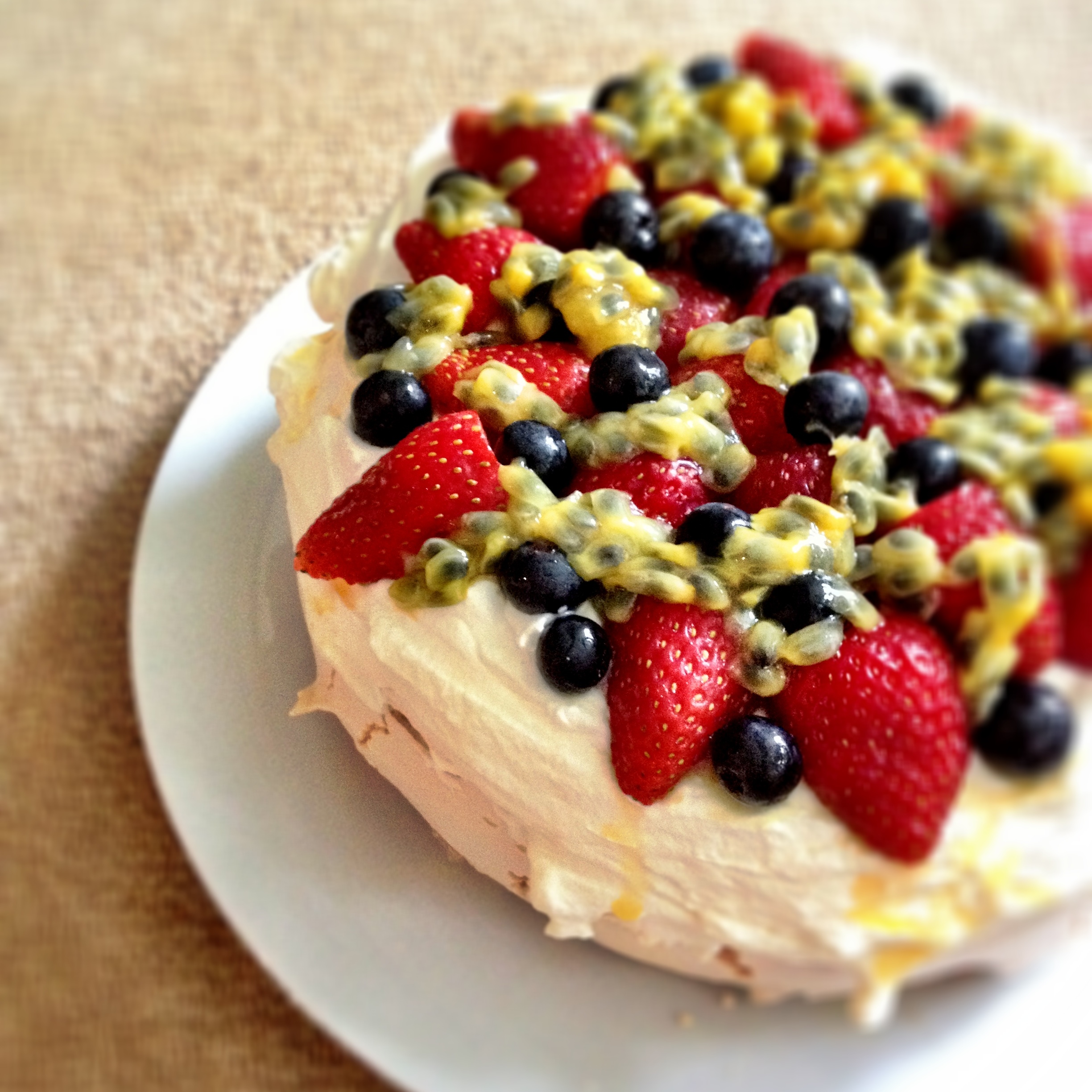here’s the recipe for my pavlova – thecattylife