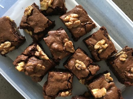 walnut fudge brownies